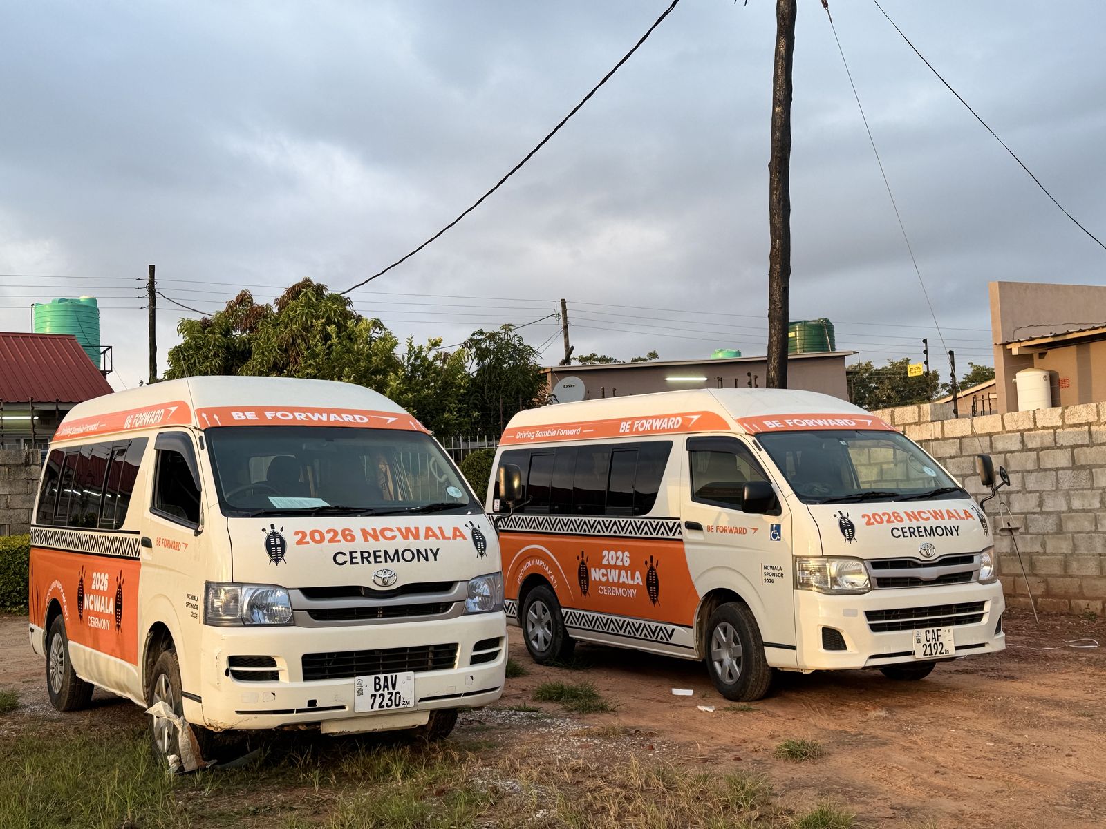 BE FORWARD branded vehicle fleet
